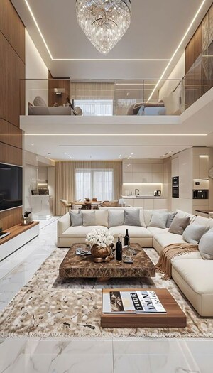 Living Room in 2 BHK Villa at Bannerghatta – for Sale