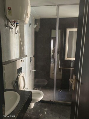 Bathroom in 3.5 BHK Apartment at Microtek Greenburg, Sector 86 – for Rent