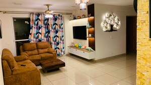 Living Room in 3 BHK Apartment at SNN Raj Neeladri, Electronic City Phase I – for Sale