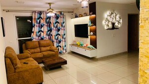 Living Room in 3 BHK Apartment at SNN Raj Neeladri, Electronic City Phase I – for Sale