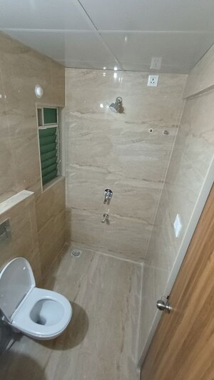 Bathroom in 1 BHK Apartment at Siddhi Highland Springs, Dhokali – for Rent