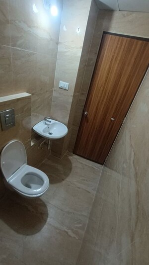 Bathroom in 1 BHK Apartment at Siddhi Highland Springs, Dhokali – for Rent