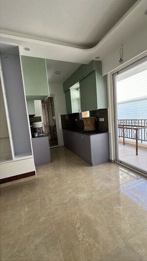 Kitchen in 2.5 BHK Builder Floor at Signature Global Park 4 and 5, Sohna Sector 36 – for Rent