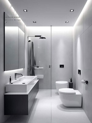 Bathroom in 1 BHK Villa at Haragadde – for Sale