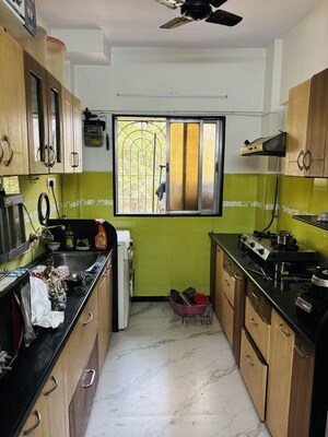 Kitchen in 2 BHK Apartment at Mulund West – for Rent