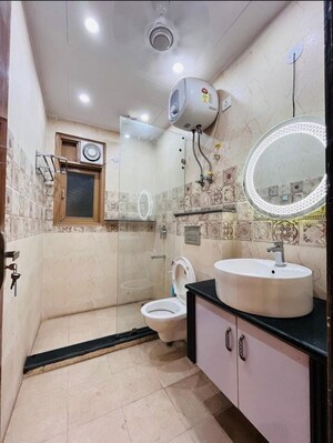 Bathroom in 4 BHK Builder Floor at Chittaranjan Park – for Sale