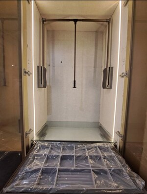 Building Lobby in 4 BHK Builder Floor at Chittaranjan Park – for Sale