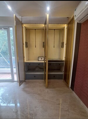 Building Lobby in 4 BHK Builder Floor at Chittaranjan Park – for Sale