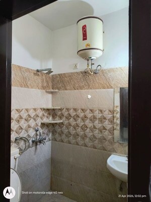 Bathroom in 1 BHK Apartment at Kharar Mohali Road – for Rent