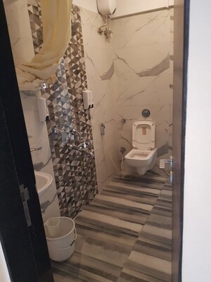 Bathroom in 2 BHK Apartment at Yash Orion, Goregaon East – for Rent