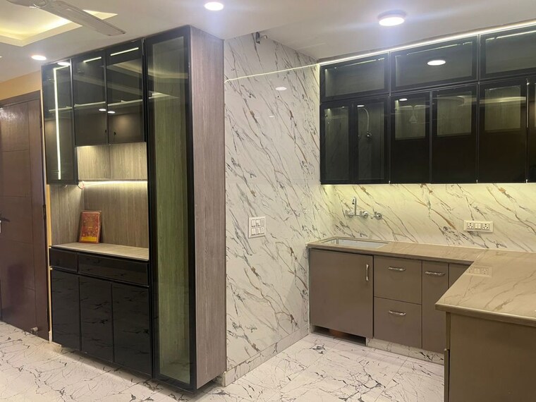 Kitchen, paschim vihar 2 Bedroom 756 Sq.Ft. Independent House In Paschim Vihar Delhi 10317149