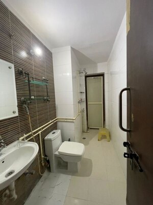Bathroom in 2 BHK Builder Floor at Chittaranjan Park – for Rent