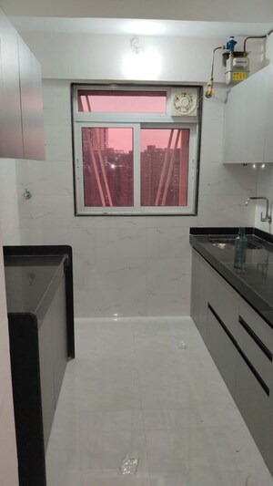 Kitchen in 2 BHK Apartment at Vaibhavlaxmi Central Park, Vikhroli East – for Rent