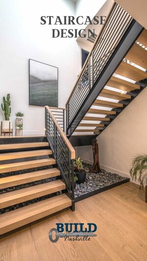 Staircase in 3 BHK Villa at Marsur – for Sale