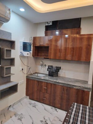 Kitchen in 1 RK Builder Floor at Kohli One Malibu Town, Sector 47 – for Rent