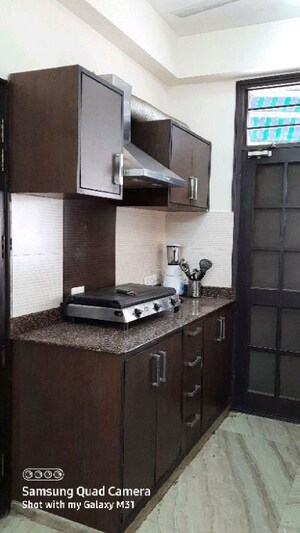 Kitchen in 1 RK Builder Floor at Kohli One Malibu Town, Sector 47 – for Rent
