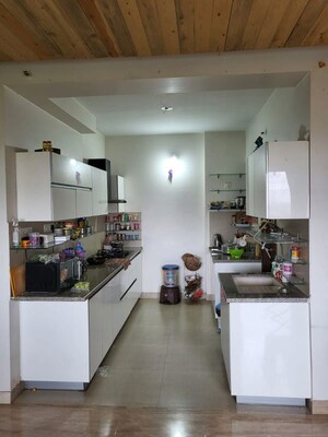 Kitchen in 3 BHK Apartment at Sai Saheb, Pimple Saudagar – for Rent
