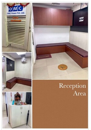 Kitchen in  Office Space at Vibhuti Khand – for Rent