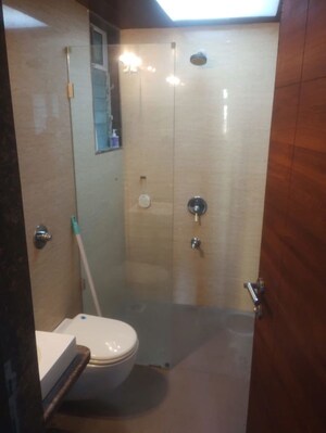 Bathroom in 2 BHK Apartment at Kabra Aurum, Goregaon West – for Rent
