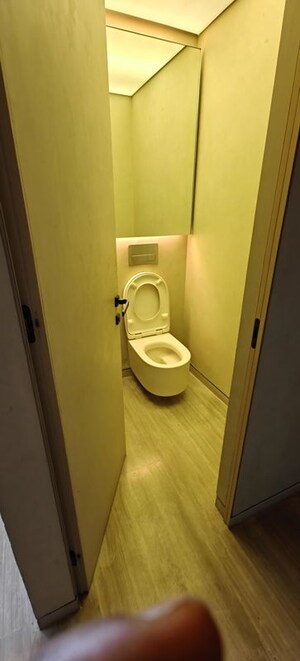 Bathroom in 3 BHK Apartment at Lodha The World Towers World One Tier 2, Worli – for Rent