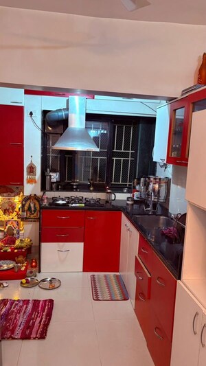 Kitchen in 2 BHK Apartment at Ganesh Nabhangan, Dhayari – for Sale
