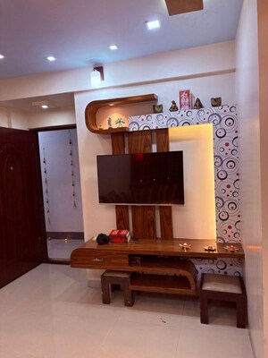 Living Room in 2 BHK Apartment at Ganesh Nabhangan, Dhayari – for Sale