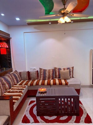 Living Room in 2 BHK Apartment at Ganesh Nabhangan, Dhayari – for Sale