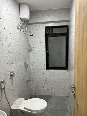 Bathroom in 2 BHK Apartment at K Talsania Sheetalnath, Kandivali West – for Rent