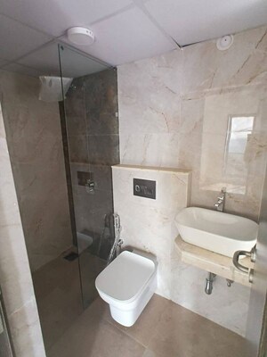 Bathroom in 1 BHK Apartment at IM Applaud 38, Goregaon East – for Rent