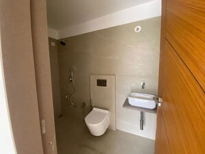 Bathroom in 3 BHK Apartment at Moreshwar 19 East, Nerul – for Rent