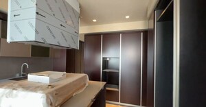 Kitchen in 3 BHK Apartment at Lodha The World Towers World One Tier 2, Worli – for Rent