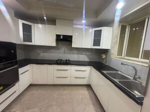 Kitchen in 3 BHK Builder Floor at Greater Kailash I – for Rent