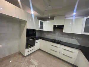 Kitchen in 3 BHK Builder Floor at Greater Kailash I – for Rent
