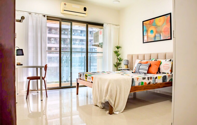 Bedroom, k-raheja-vistas 2.5 Bedroom 1350 Sq.Ft. Apartment In Powai Mumbai 10318114