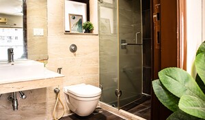 Bathroom in 2.5 BHK Apartment at K Raheja Vistas, Powai – for Rent