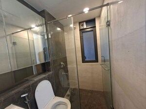 Bathroom in 3 BHK Apartment at Lodha The Park, Worli – for Rent