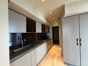 Kitchen in 3 BHK Apartment at Lodha The World Towers World One Tier 2, Worli – for Rent