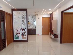 Living Room in 3 BHK Apartment at INDIS Viva City, Kondapur – for Rent