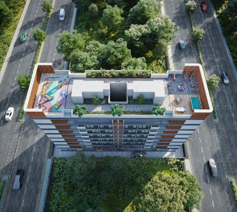 Exterior View, kharghar 1 Bedroom 750 Sq.Ft. Apartment In Kharghar Navi Mumbai 10318160