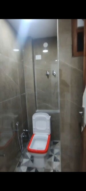 Bathroom in 2 BHK Builder Floor at Govindpuri – for Rent