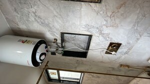 Bathroom in 4 BHK Builder Floor at Sushant Lok I – for Rent