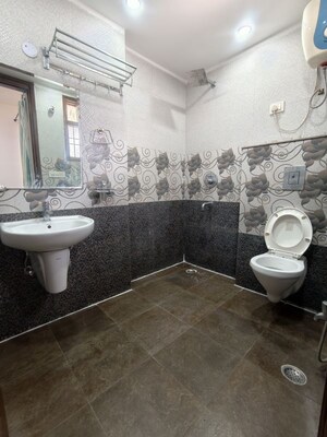 Bathroom in 4 BHK Builder Floor at Chattarpur – for Sale