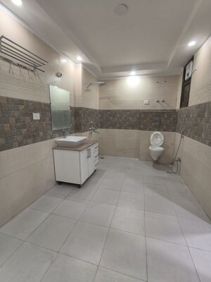 Bathroom in 4 BHK Builder Floor at Chattarpur – for Sale