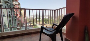 Balcony in 2 BHK Apartment at Atul WesternHills Apartment, Baner – for Rent