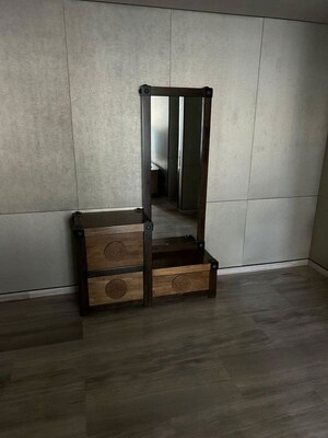 Living Room in 3 BHK Apartment at Lodha The World Towers World One Tier 2, Worli – for Rent