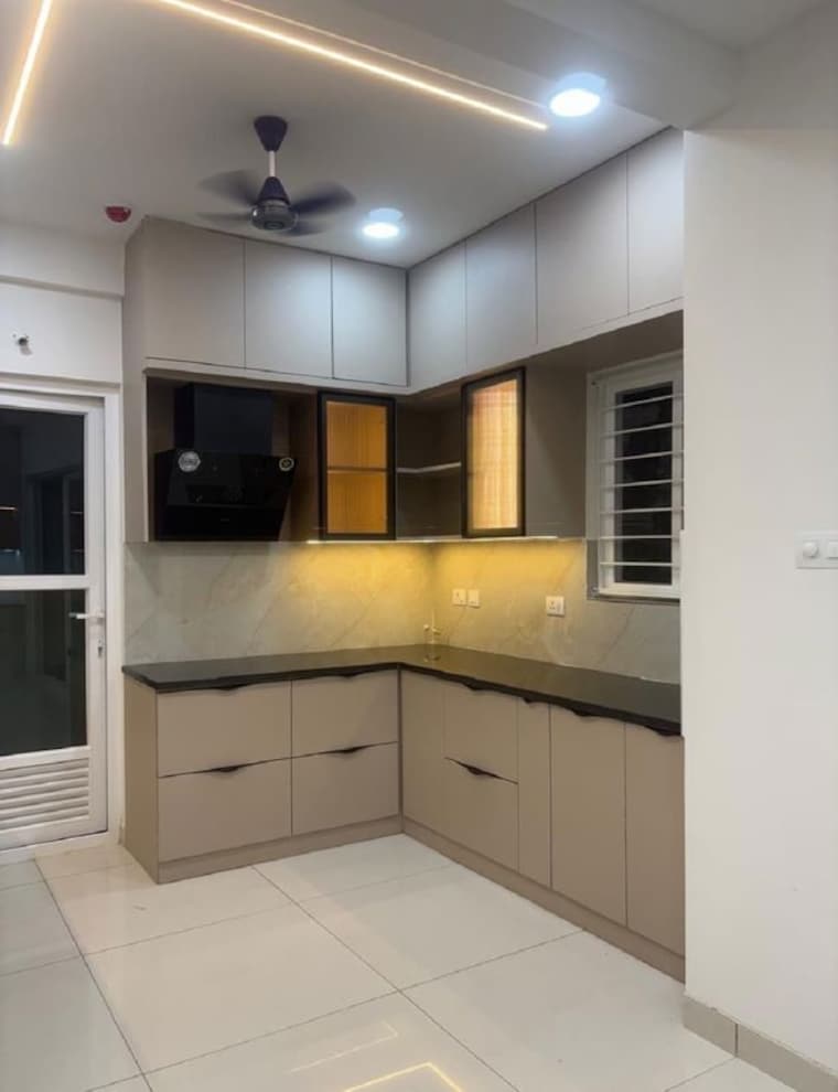Kitchen, aparna-zenon 3 Bedroom 1982 Sq.Ft. Apartment In Puppalaguda Hyderabad 10318228