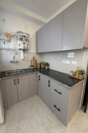 Kitchen in  Pg at Sushant Lok I – for Rent