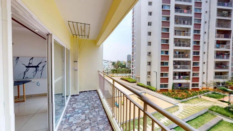 Balcony, budigere 2 Bedroom 1100 Sq.Ft. Apartment In Budigere Bangalore 10317086