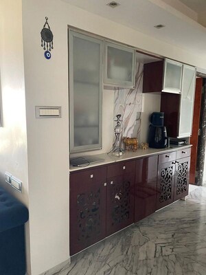 Kitchen in 3 BHK Apartment at Swastik Solitaire, Chembur – for Rent