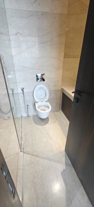 Bathroom in 3 BHK Apartment at Omkar 1973, Worli – for Rent